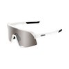 100% S3 Glases Matte white-HiPER silver mirror