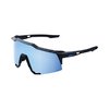 100% Speedcraft Tall Glases Matte black-HiPER blue